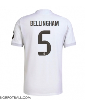 Billige Fotballdrakt Real Madrid Jude Bellingham #5 Replika Hjemmedrakt 2025-26 Kortermet
